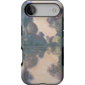 Casely iPhone 17 Air Case | Taupe on Nude | Compatible with MagSafe | Bold Protective Design(Monet’s Morning | The Met Museum)