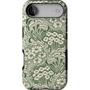 Casely iPhone 17 Air Case | Taupe on Nude | Compatible with MagSafe | Bold Protective Design(Mystic Meadow | Green Gardens)