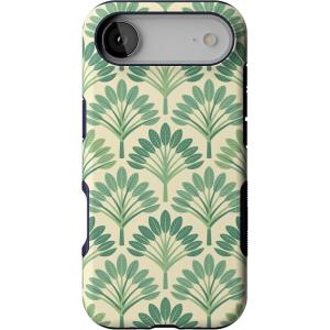 Casely iPhone 17 Air Case | Taupe on Nude | Compatible with MagSafe | Bold Protective Design(Palm Royale | Palm Beach)