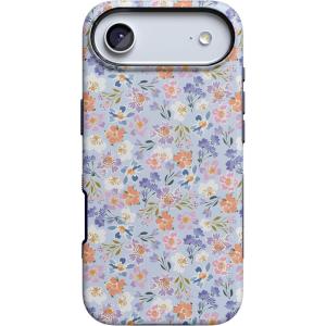 Casely iPhone 17 Air Case | Taupe on Nude | Compatible with MagSafe | Bold Protective Design(Poppy Meadows | Pastel Floral)