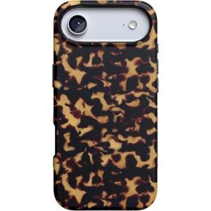Casely iPhone 17 Air Case | Taupe on Nude | Compatible with MagSafe | Bold Protective Design(Shell Shocked | Tortoise Print)