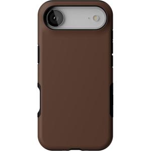Casely iPhone 17 Air Case | Taupe on Nude | Compatible with MagSafe | Bold Protective Design(The Boyfriend Collection | Espresso Brown)
