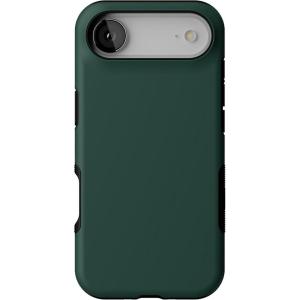 Casely iPhone 17 Air Case | Taupe on Nude | Compatible with MagSafe | Bold Protective Design(The Boyfriend Collection | Forest Green)