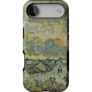 Casely iPhone 17 Air Case | Taupe on Nude | Compatible with MagSafe | Bold Protective Design(Van Gogh | Reminiscence of Vincent)