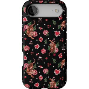 Casely iPhone 17 Air Case | Taupe on Nude | Compatible with MagSafe | Bold Protective Design(Wild at Heart | Tiger)