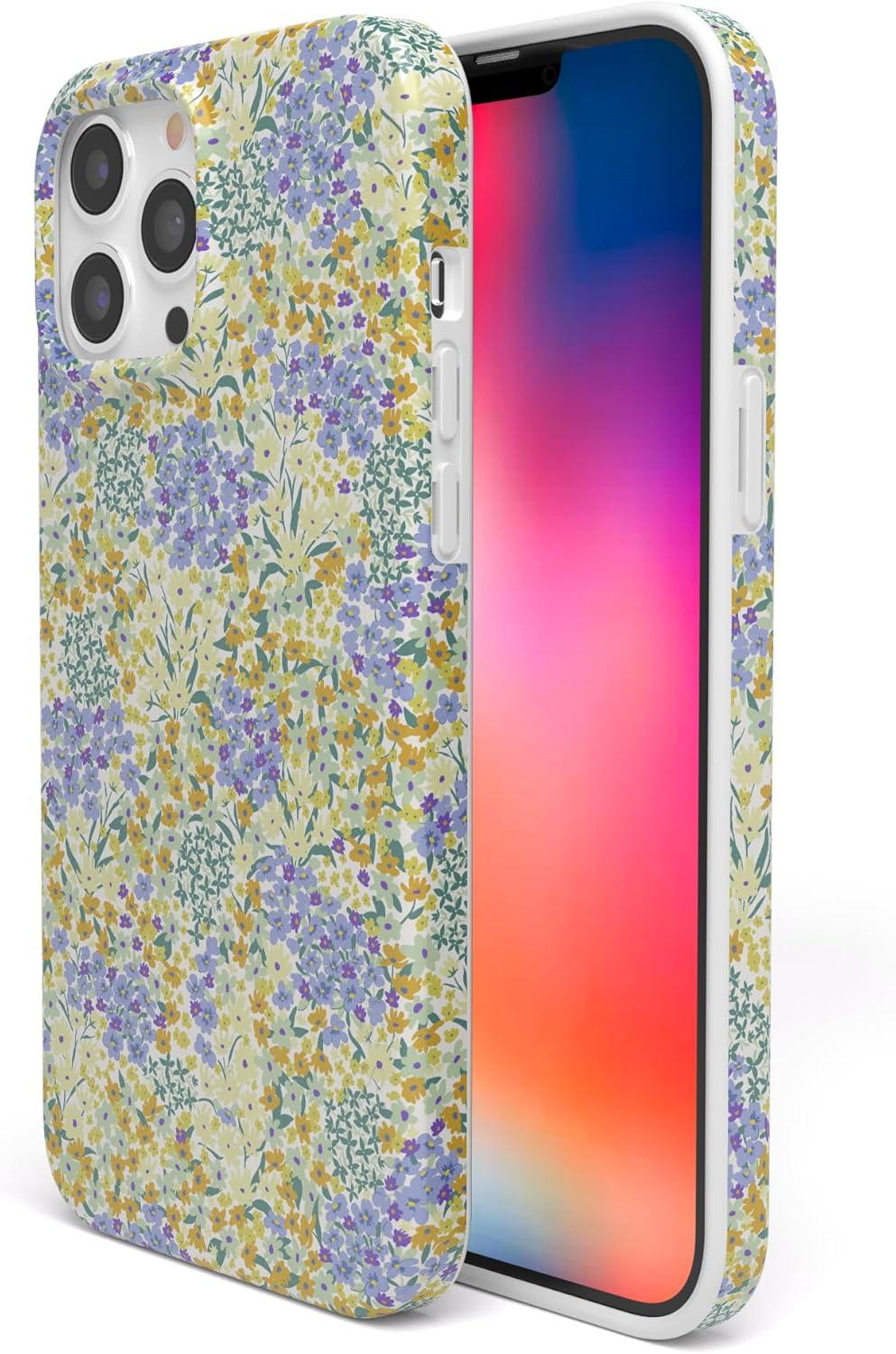 imageCasely iPhone 13 Pro Max Case  Field of Flowers  Pastel Floral  Compatible with MagSafe  Classic Ultra Slim DesignDream Garden  Cottagecore