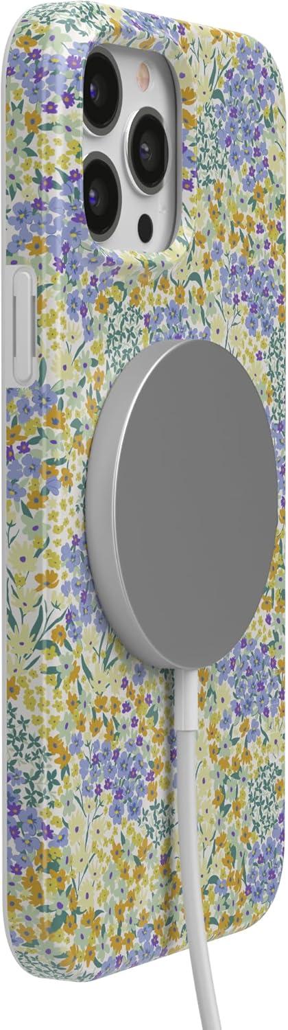 imageCasely iPhone 13 Pro Max Case  Field of Flowers  Pastel Floral  Compatible with MagSafe  Classic Ultra Slim DesignDream Garden  Cottagecore