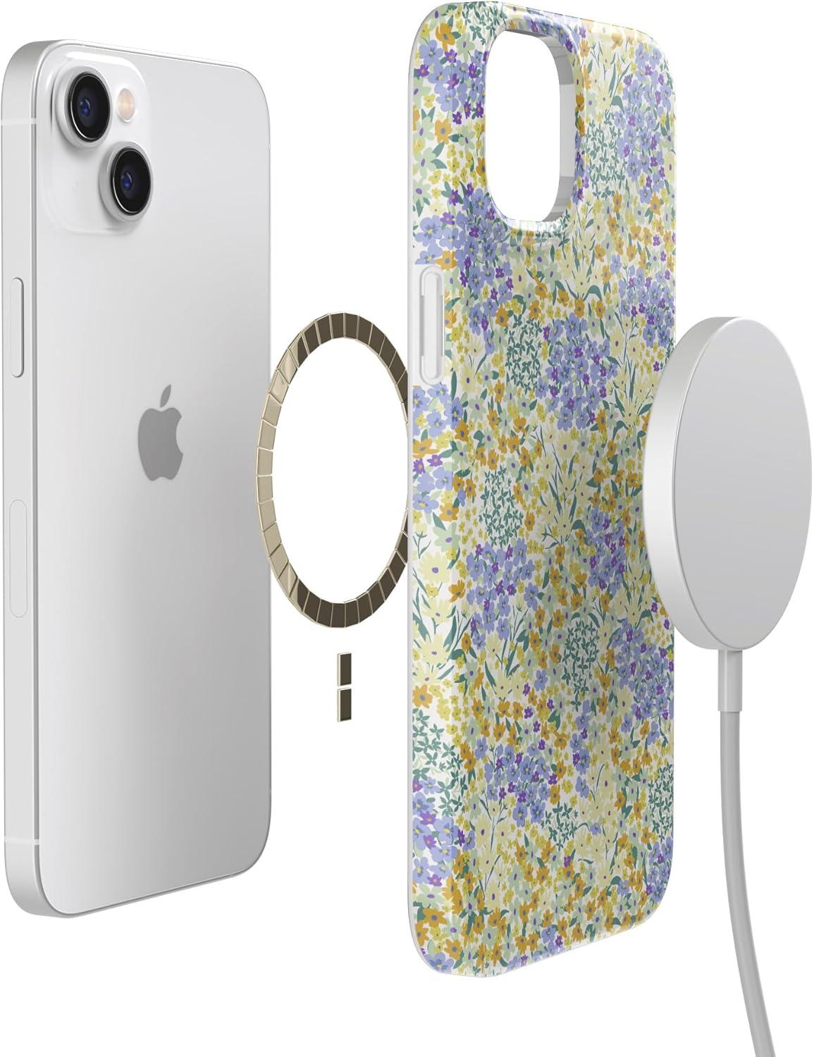 imageCasely iPhone 14 Plus Case  Palermo  Dippin Daisys Italian Coast  Compatible with MagSafeDream Garden  Cottagecore