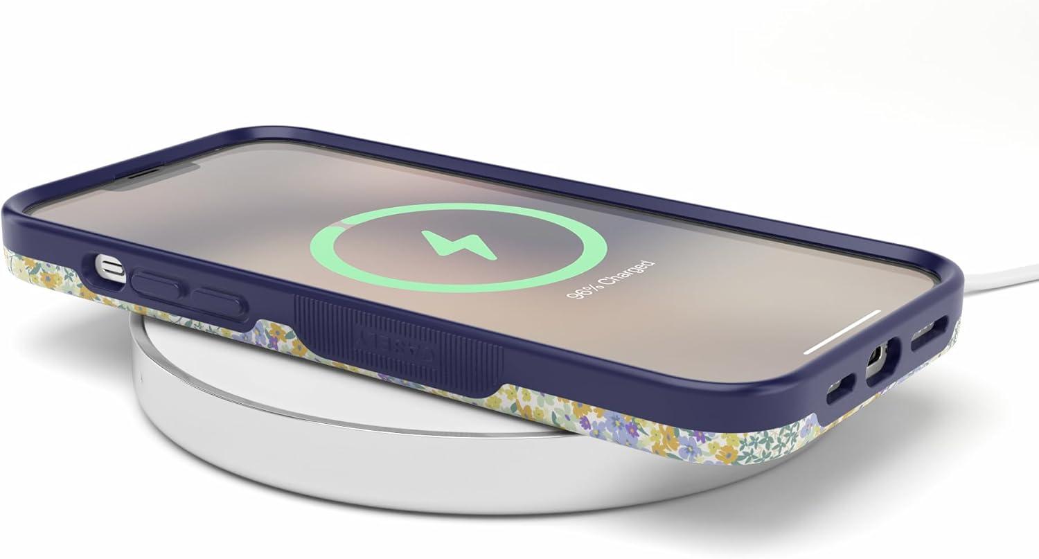 imageCasely iPhone 14 Pro Case  Opposites Attract  Day amp Night Mountains  Compatible with MagSafe  Bold Protective DesignDream Garden  Cottagecore