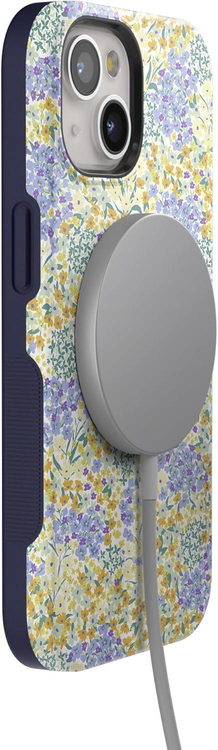 imageCasely iPhone 15 Case  Be Mine  Tiny Hearts  Bold Protective Design  Compatible with MagSafeDream Garden  Cottagecore