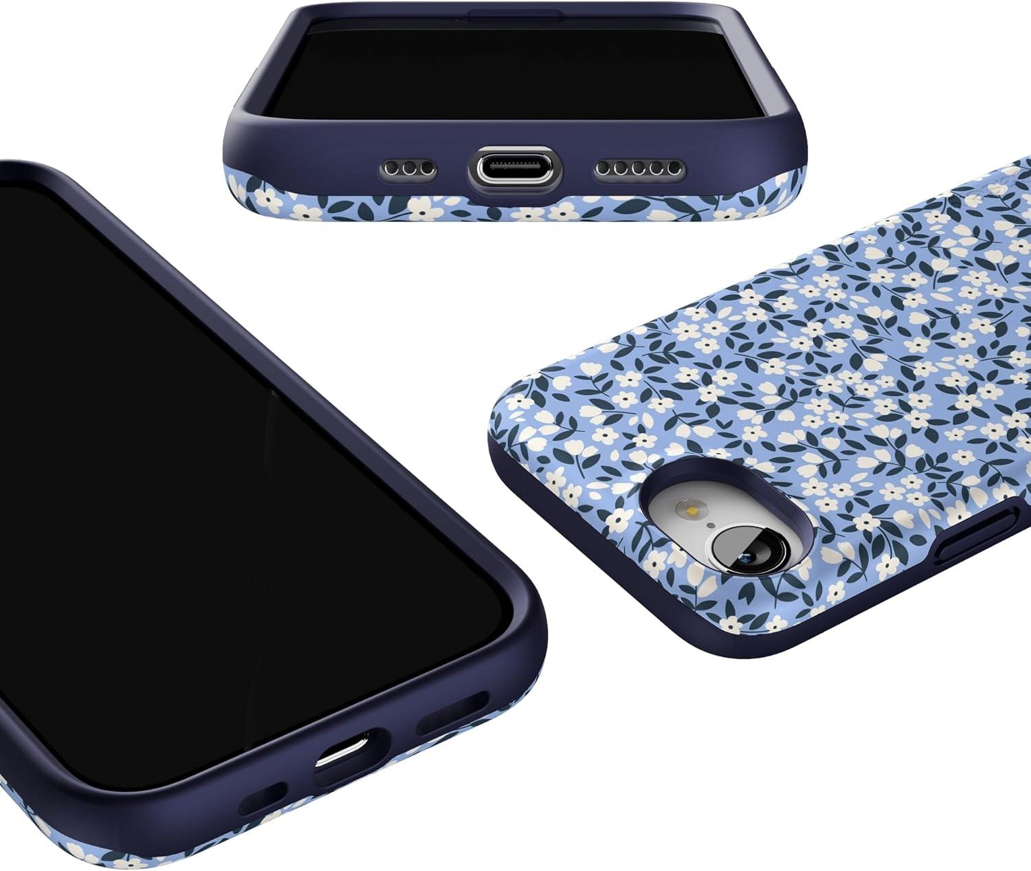 imageCasely iPhone 16e Case  Picking Daisies  Cottagecore  Compatible with MagSafe  Bold Protective Design