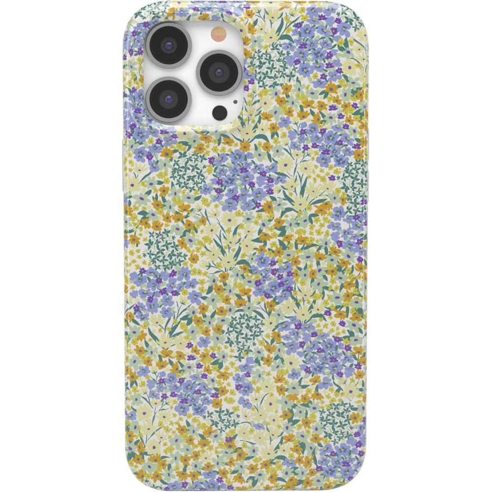 imageCasely iPhone 13 Pro Max Case  Field of Flowers  Pastel Floral  Compatible with MagSafe  Classic Ultra Slim DesignDream Garden  Cottagecore