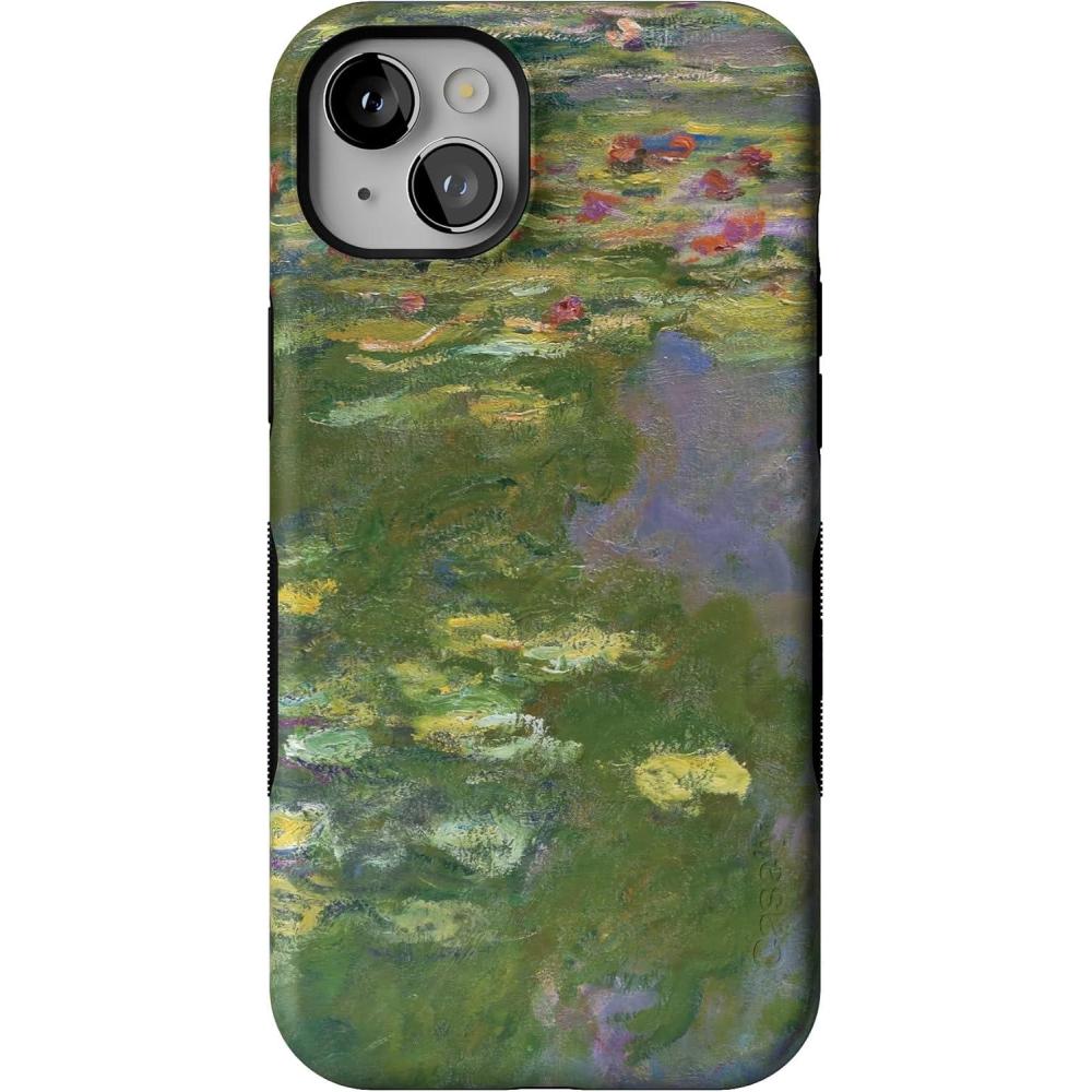 imageCasely iPhone 14 Case  Blue Awakening  Van Gogh Almond Blossom  Compatible with MagSafe  Bold Protective DesignMonets Water Lilies  The Met Museum Collection