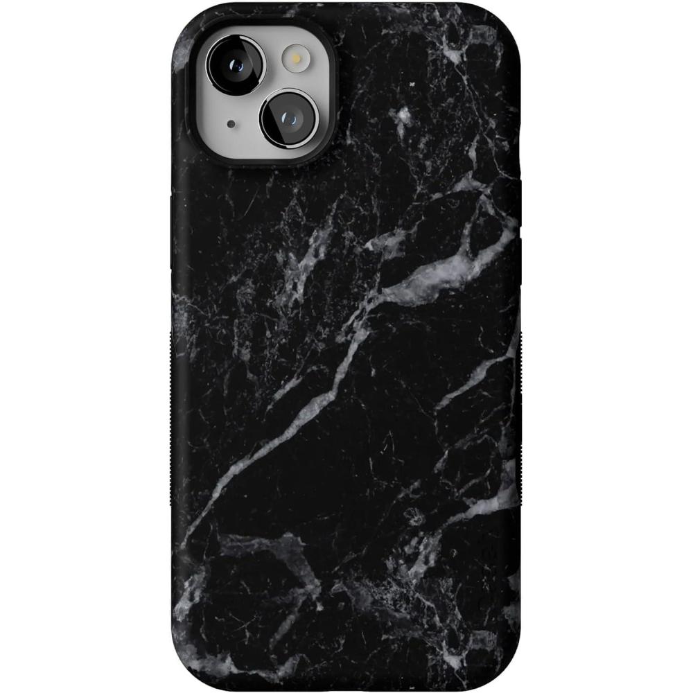 imageCasely iPhone 14 Plus Case  Cowgirl Canyon  FashionPass x Casely  Bold Protective Case Design  Compatible with MagSafeBlack Marble