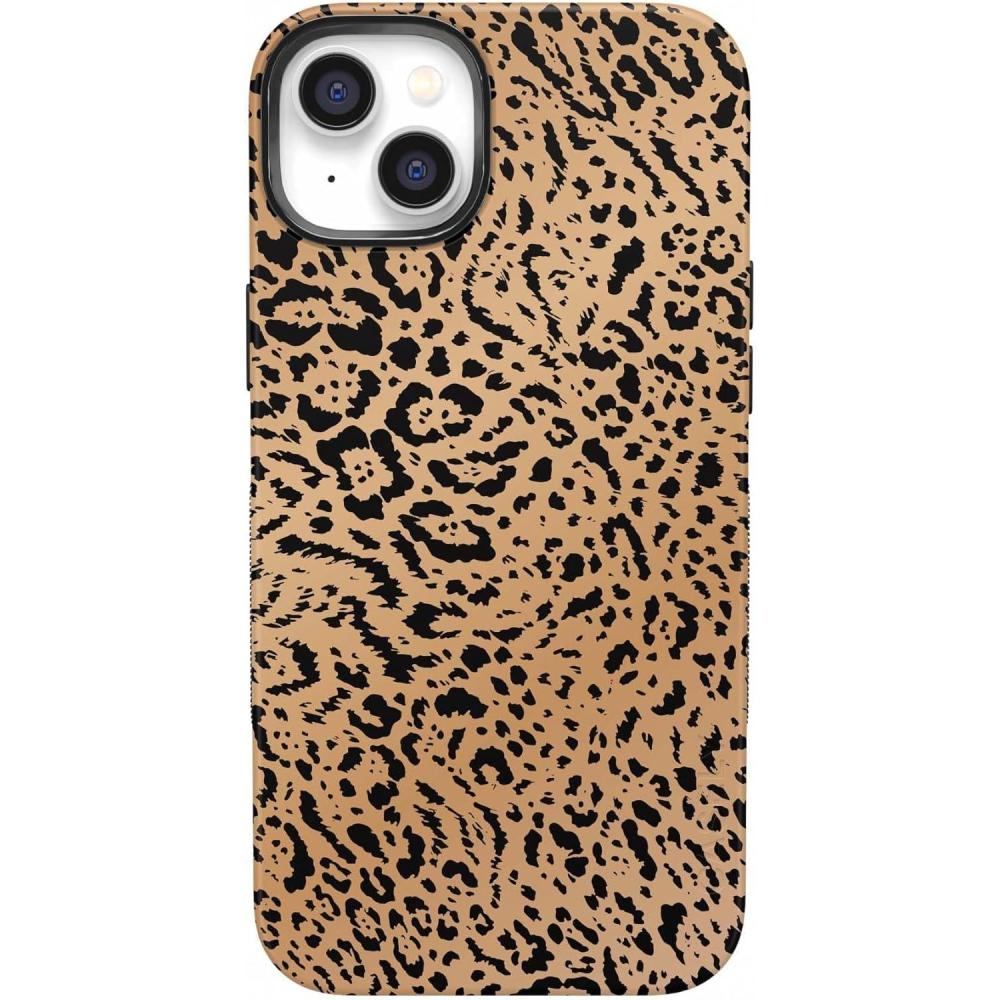 imageCasely iPhone 14 Plus Case  Cowgirl Canyon  FashionPass x Casely  Bold Protective Case Design  Compatible with MagSafeBorn to Be Wild  Jaguar Print