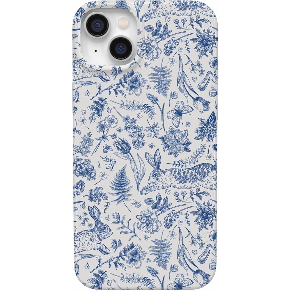 imageCasely iPhone 14 Plus Case  Palermo  Dippin Daisys Italian Coast  Compatible with MagSafeHop  Bloom  Bunny Toile