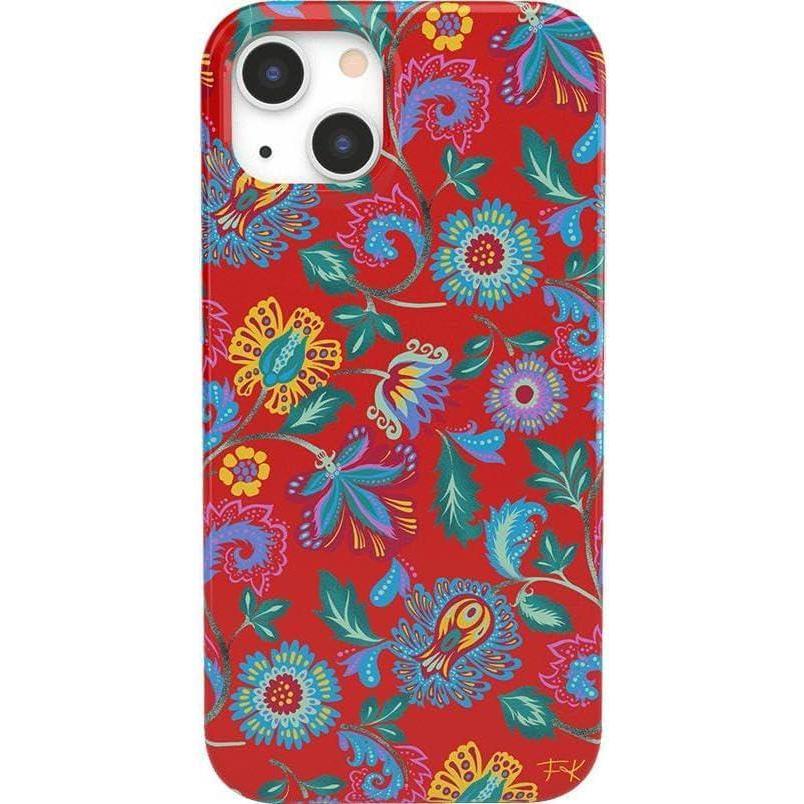 imageCasely iPhone 14 Plus Case  Palermo  Dippin Daisys Italian Coast  Compatible with MagSafePainted Flowers  Frida Kahlo Floral