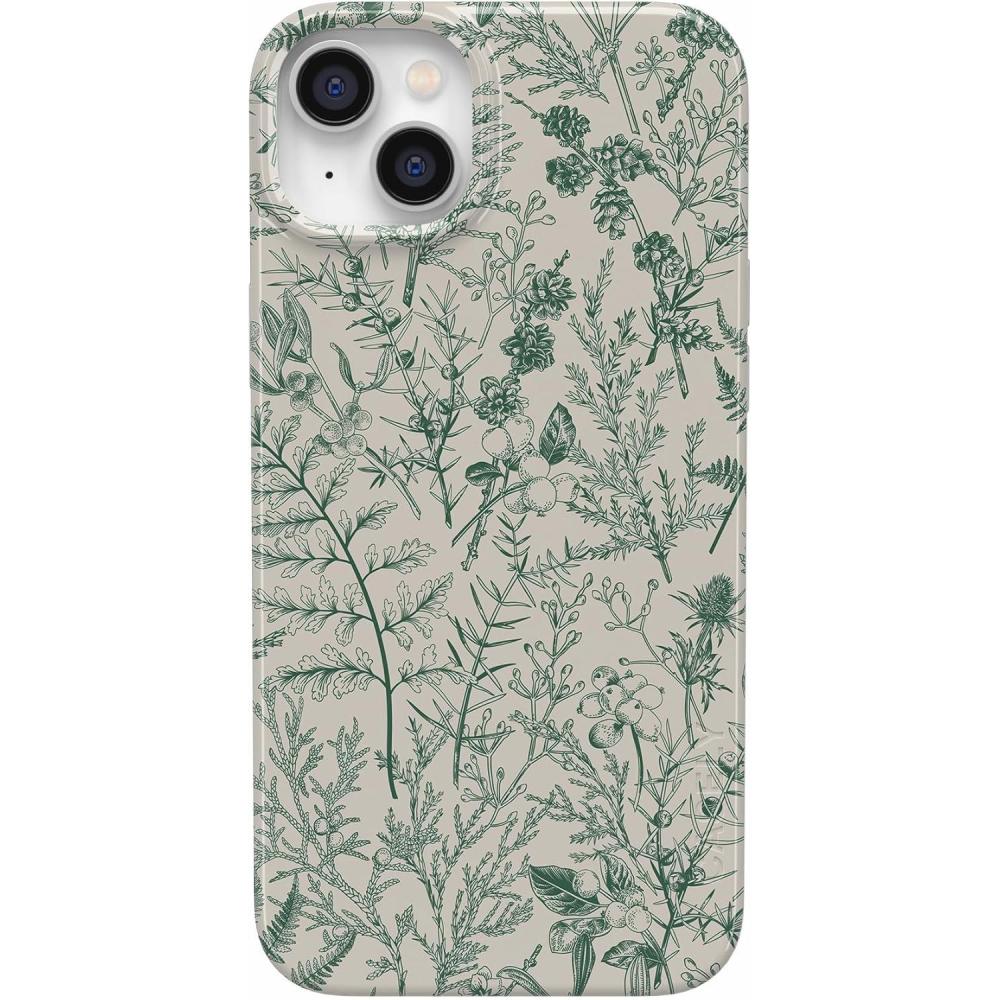 imageCasely iPhone 14 Plus Case  Palermo  Dippin Daisys Italian Coast  Compatible with MagSafeSage Garden  Green Floral Case