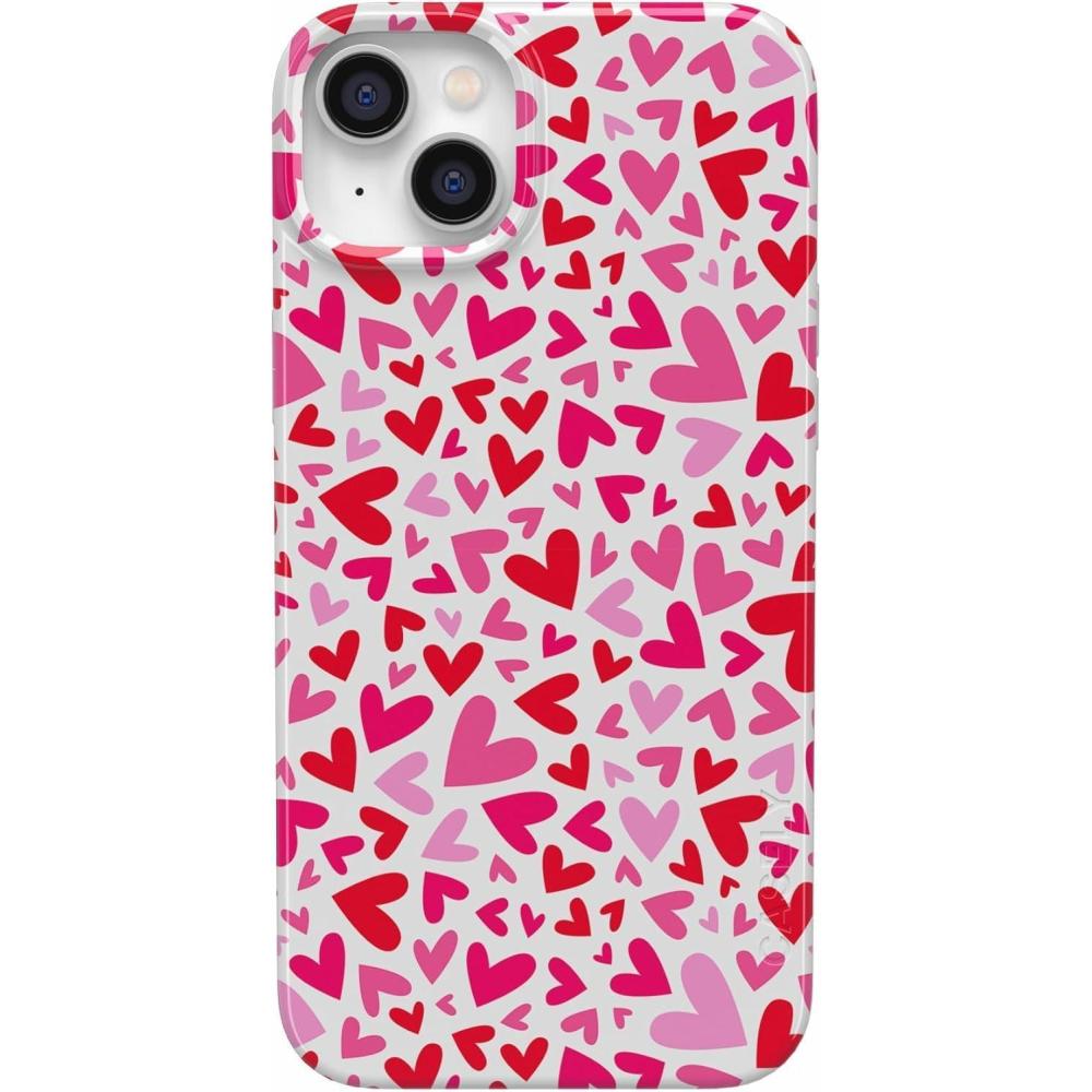 imageCasely iPhone 14 Plus Case  Palermo  Dippin Daisys Italian Coast  Compatible with MagSafeXOXO  Pink Candy Hearts