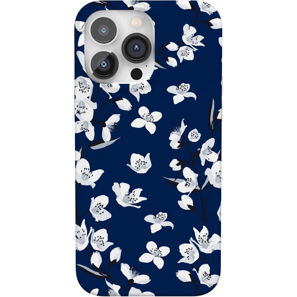 imageCasely iPhone 14 Pro Case  Sage Garden  Green Floral  Compatible with MagSafe  Classic UltraSlim Case DesignFloral Forest  Navy Cherry Blossom Floral