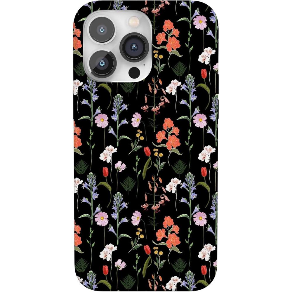 imageCasely iPhone 14 Pro Case  Sage Garden  Green Floral  Compatible with MagSafe  Classic UltraSlim Case DesignSecret Garden  Mixed Floral
