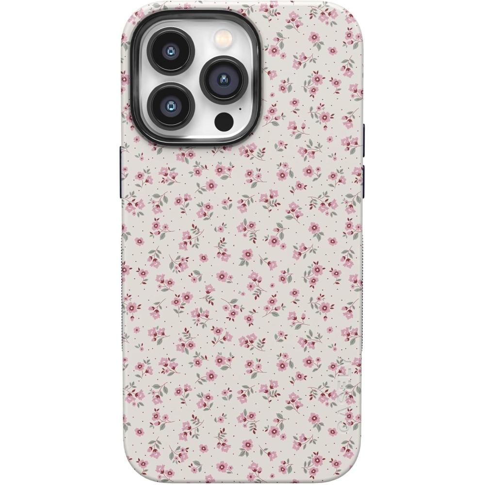 imageCasely iPhone 14 Pro Max Case  Nantucket Cottage  Blue Hydrangea  Compatible with MagSafe  Bold Protective DesignCottage Charm  Cottagecore