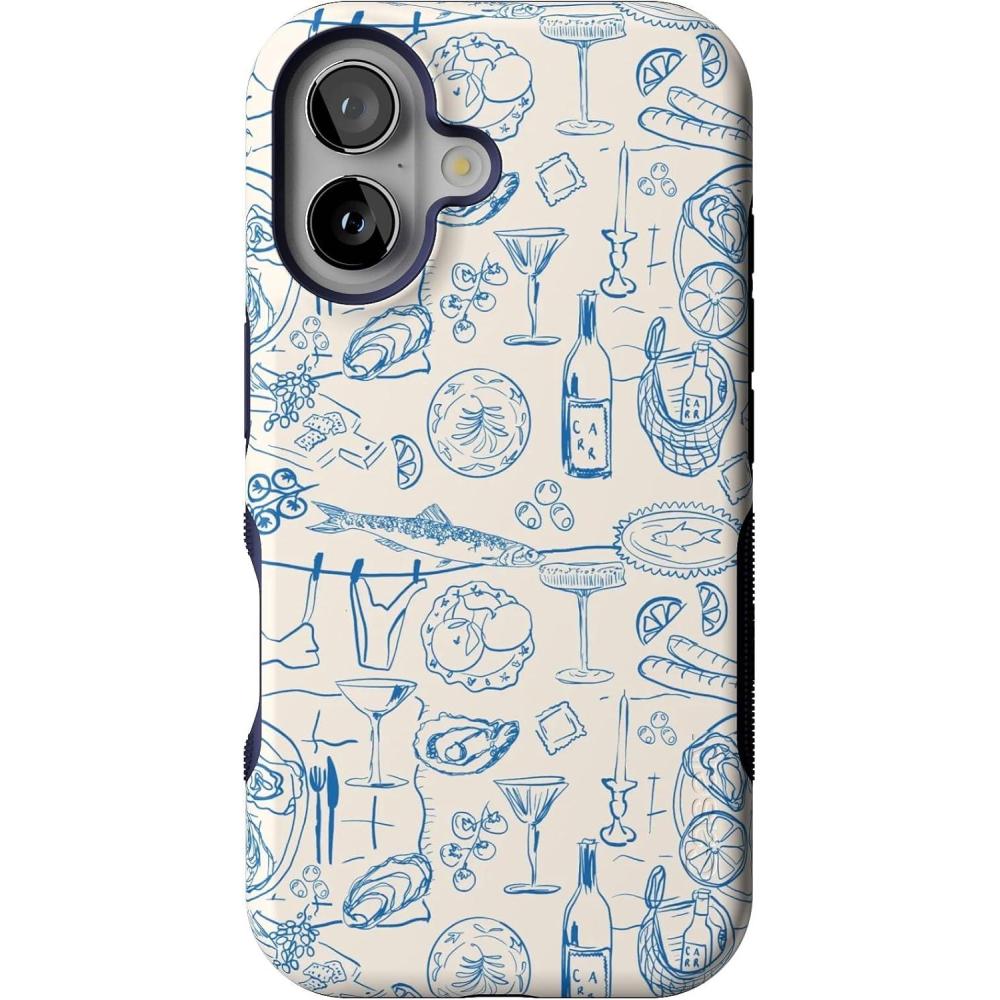 imageCasely iPhone 16 Case  Botanical Blooms  Floral Patchwork  Compatible with MagSafe  Bold Protective DesignAmalfi Aperitivo  Dolce Vita