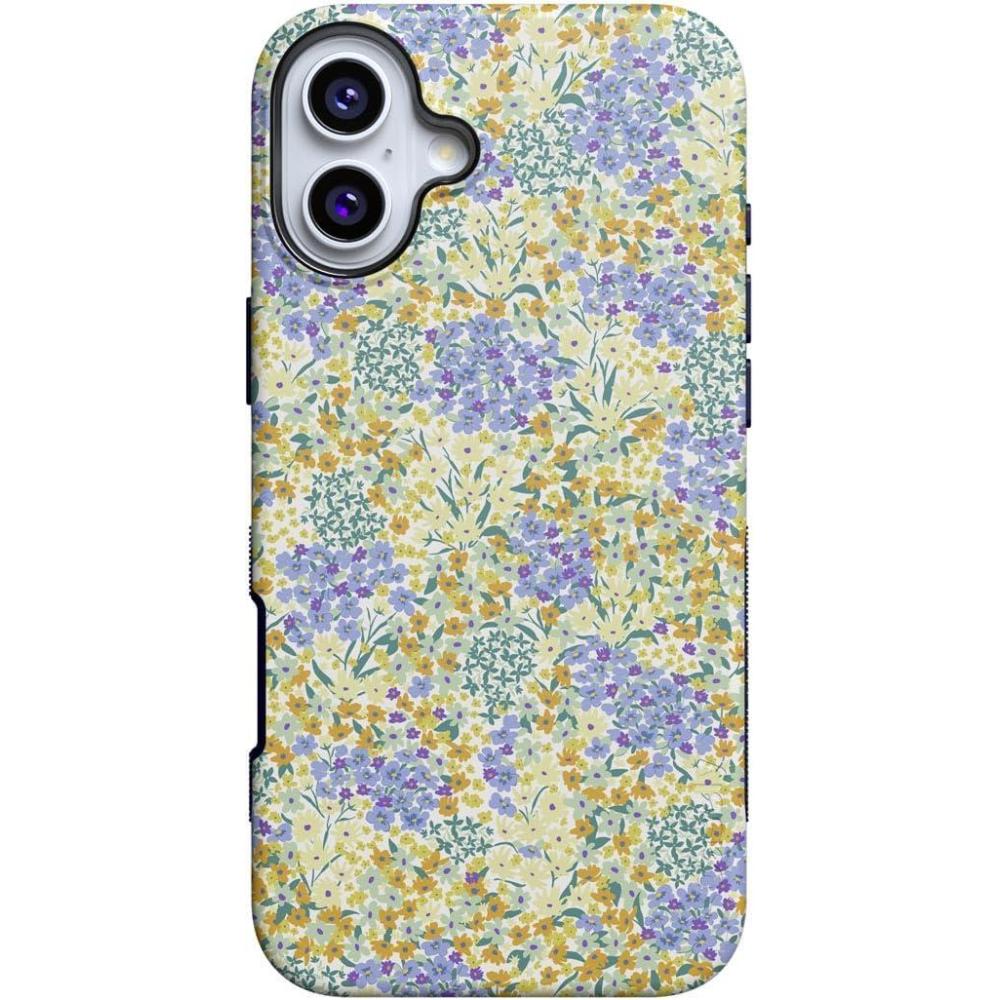 imageCasely iPhone 16 Case  Botanical Blooms  Floral Patchwork  Compatible with MagSafe  Bold Protective DesignDream Garden