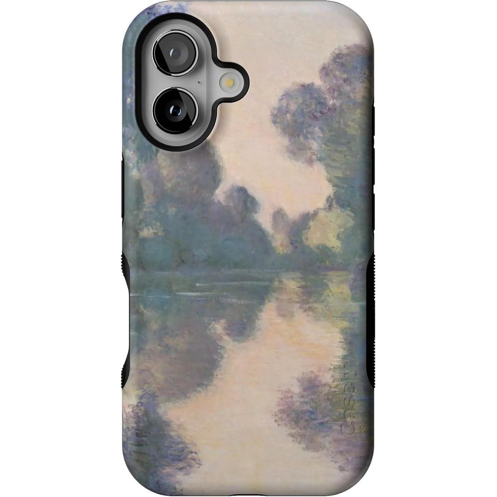 imageCasely iPhone 16 Case  Botanical Blooms  Floral Patchwork  Compatible with MagSafe  Bold Protective DesignMonets Morning  The Met Museum Collection