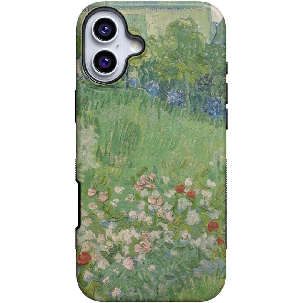 imageCasely iPhone 16 Case  Botanical Blooms  Floral Patchwork  Compatible with MagSafe  Bold Protective DesignVincents Admired Garden