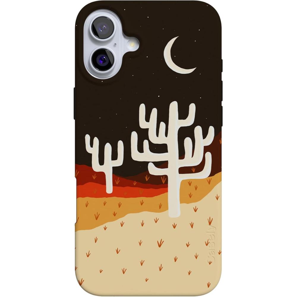 imageCasely iPhone 16 Case  Van Gogh  Head of a Skeleton with a Burning Cigarette Phone  Classic UltraSlim Design  Compatible with MagSafeDesert Nights  Cactus Colorblock