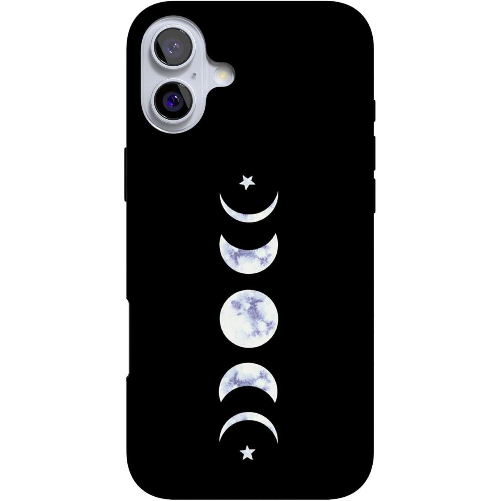 imageCasely iPhone 16 Case  Van Gogh  Head of a Skeleton with a Burning Cigarette Phone  Classic UltraSlim Design  Compatible with MagSafeIts Just a Phase  Marble Moon