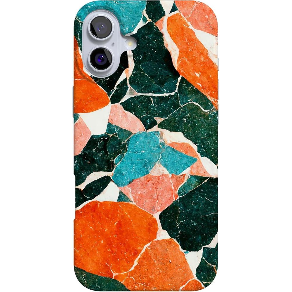 imageCasely iPhone 16 Case  Van Gogh  Head of a Skeleton with a Burning Cigarette Phone  Classic UltraSlim Design  Compatible with MagSafeOf Quartz  Sculpted Marble