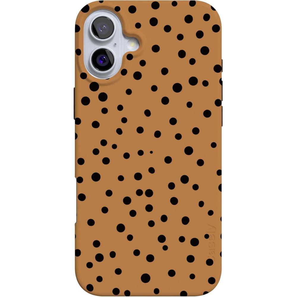 imageCasely iPhone 16 Case  Van Gogh  Head of a Skeleton with a Burning Cigarette Phone  Classic UltraSlim Design  Compatible with MagSafeSpot On  Dotted Animal