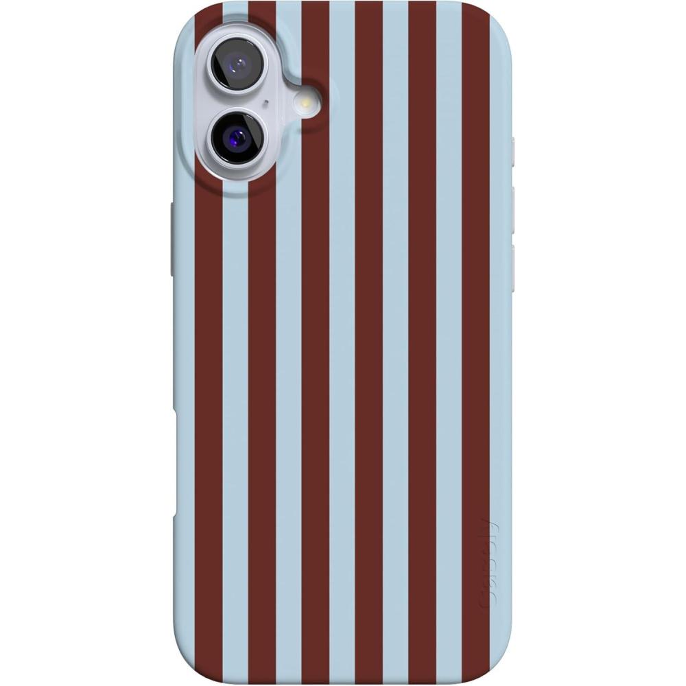 imageCasely iPhone 16 Case  Van Gogh  Head of a Skeleton with a Burning Cigarette Phone  Classic UltraSlim Design  Compatible with MagSafeSunday in Brooklyn  Chocolate Stripes