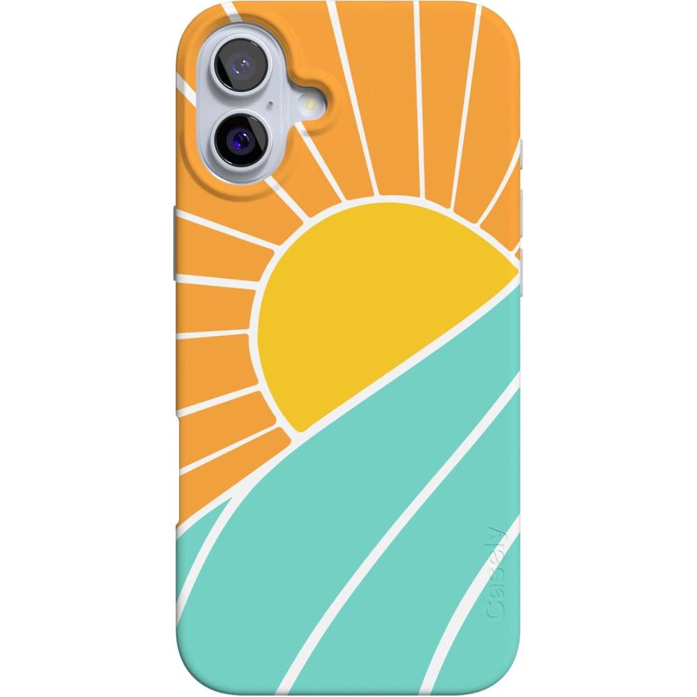 imageCasely iPhone 16 Case  Van Gogh  Head of a Skeleton with a Burning Cigarette Phone  Classic UltraSlim Design  Compatible with MagSafeWaves  Rays  Sunshine