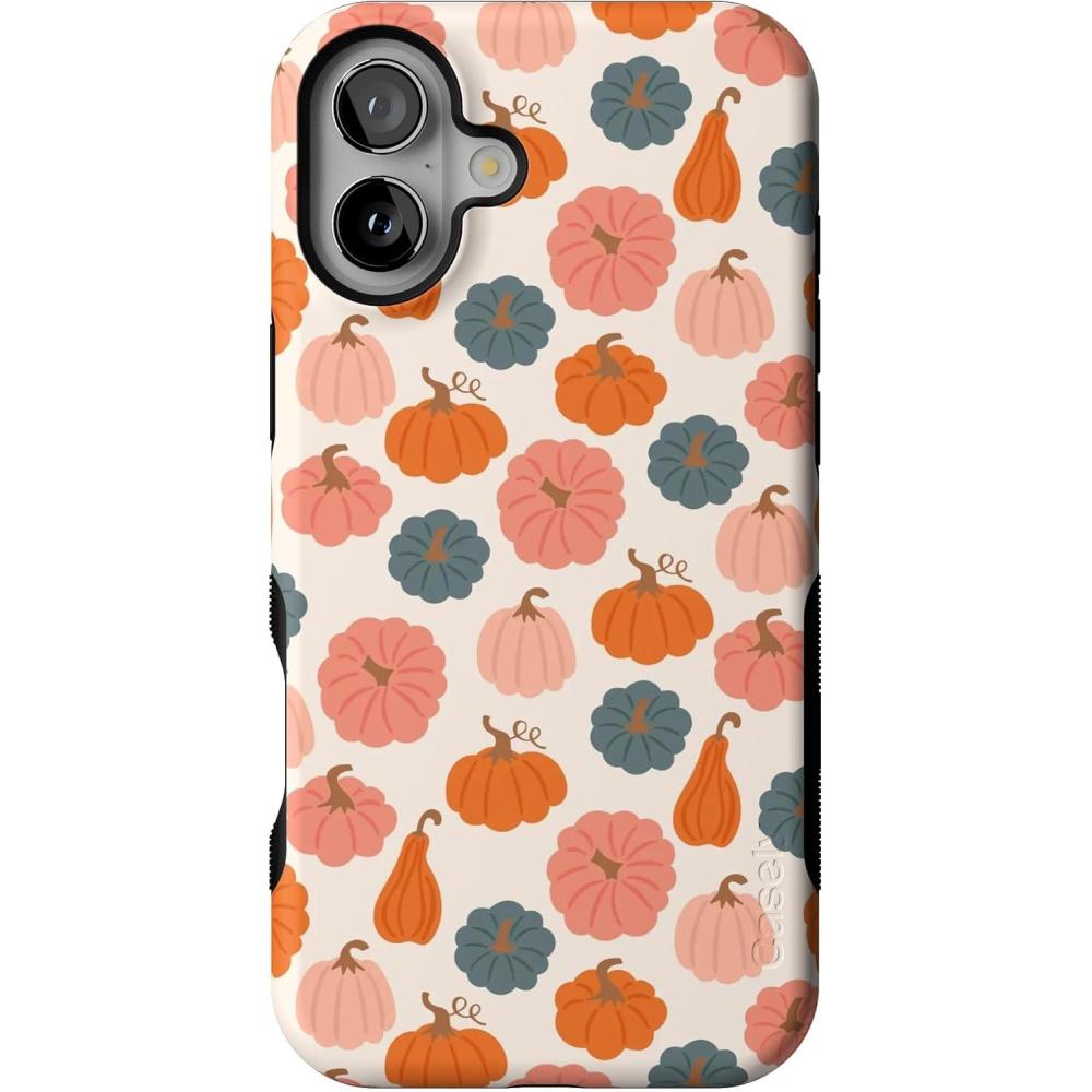 imageCasely iPhone 16 Plus Case  Poppy Meadows  Pastel Floral  Compatible with MagSafe  Bold Protective DesignOh My Gourd  Pumpkin Patch
