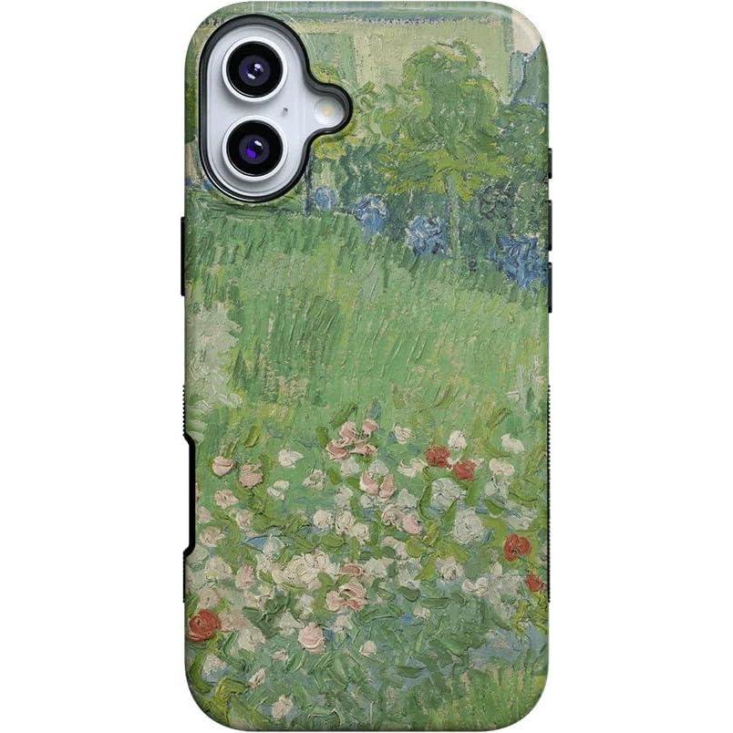 imageCasely iPhone 16 Plus Case  Poppy Meadows  Pastel Floral  Compatible with MagSafe  Bold Protective DesignVincents Admired Garden  Van Gogh Museum