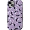 imageCasely iPhone 14 Plus Case  Midnight Flight  Celestial Bats  Compatible with MagSafe  Bold Protective Design