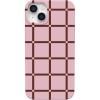 Uptown Gridlock | Pink Checkerboard