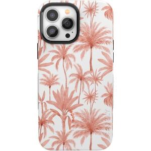 Casely iPhone 13 Pro Max Case | Field of Flowers | Pastel Floral | Compatible with MagSafe | Bold Protective Design(Perfect Paradise | Tropical Palm Tree Floral)