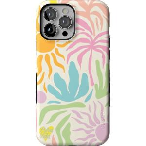 Casely iPhone 13 Pro Max Case | Field of Flowers | Pastel Floral | Compatible with MagSafe | Bold Protective Design(Pura Vida | Oasis)