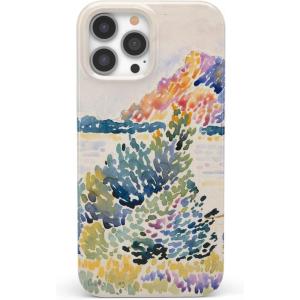 Casely iPhone 13 Pro Max Case | Field of Flowers | Pastel Floral | Compatible with MagSafe | Classic Ultra Slim Design(The Met Museum | Cap Nègre Watercolor)