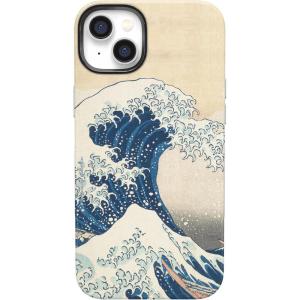 Casely iPhone 14 Case | Blue Awakening | Van Gogh Almond Blossom | Compatible with MagSafe | Bold Protective Design(08 The Met Museum | The Great Wave)