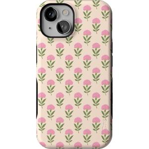 Casely iPhone 14 Case | Blue Awakening | Van Gogh Almond Blossom | Compatible with MagSafe | Bold Protective Design(Jenna’s Flowers | Fun on Weekdays)