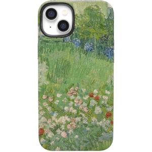 Casely iPhone 14 Case | Blue Awakening | Van Gogh Almond Blossom | Compatible with MagSafe | Bold Protective Design(Vincent’s Admired Garden)