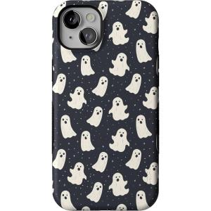 Casely iPhone 14 Plus Case | Cowgirl Canyon | FashionPass x Casely | Bold Protective Case Design | Compatible with MagSafe(All Boos No Bite | Friendly Ghost)