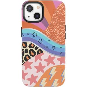 Casely iPhone 14 Plus Case | Cowgirl Canyon | FashionPass x Casely | Bold Protective Case Design | Compatible with MagSafe(And I Oop | Mixed Swatch)