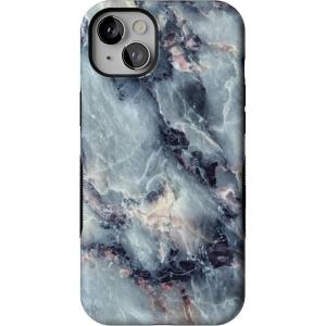 Casely iPhone 14 Plus Case | Cowgirl Canyon | FashionPass x Casely | Bold Protective Case Design | Compatible with MagSafe(Deep Sea | Blue Marble)