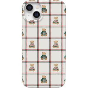 Casely iPhone 14 Plus Case | Palermo | Dippin’ Daisy’s Italian Coast | Compatible with MagSafe(Bear Hugs | Teddy Squares)